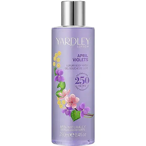 Гель для душа Yardley London April Violets Luxury Body Wash 250 мл - фото 1