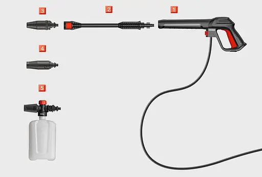 Мойка высокого давления Lehmann Missouri 290 бар 2200Вт - фото 2