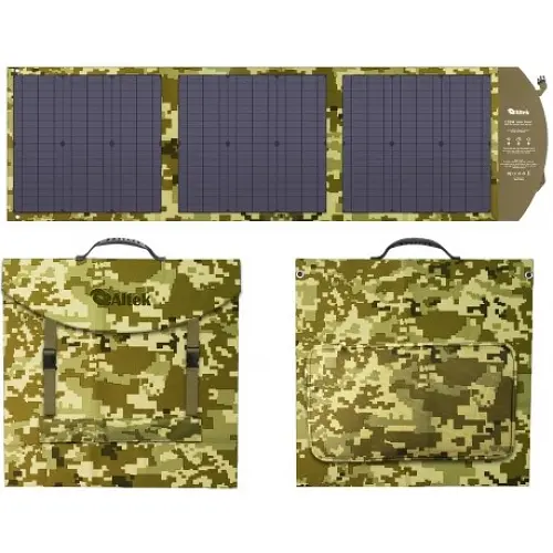 Зарядна станція Altek AL 600 PowerEdge 600W 537,6Wh + сонячна панель ALT-120 мілітарі - фото 8