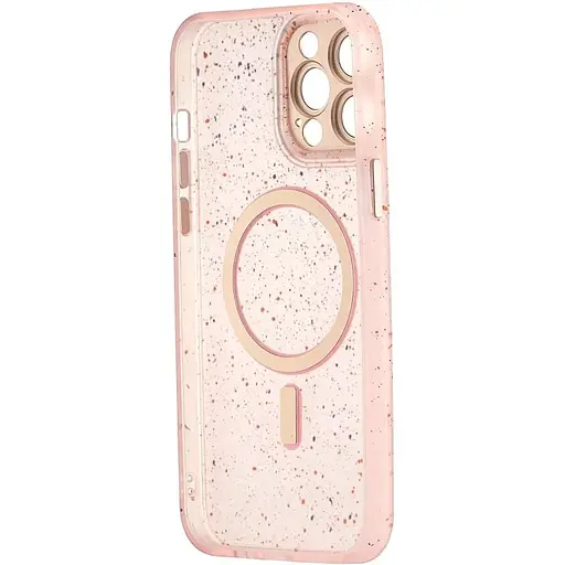 Чехол-накладка DK для Apple iPhone 12 Pro Max MagSafe Composite Matte Splash (pink) - фото 6