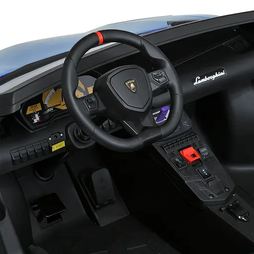 Електромобіль дитячий Bambi Lamborghini Racer M 5738AL-4 з музикою світлом Bluetooth та надувними колесами - фото 5