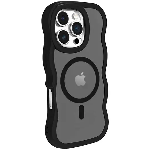 Чохол Epik TPU+PC Undine with MagSafe для Apple iPhone 16 Pro Max 6.9 Black - фото 2