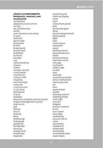 Key Words for Automotive Engineering - фото 5