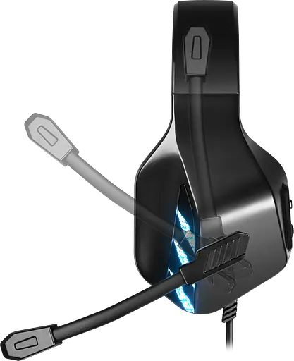 Ігрові навушники Defender Rival 2.2м з мікрофоном та підсвічуванням (Чорний) - фото 3