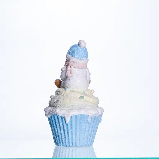 Новорічна декоративна фігурка Yiwu CR-6-8 з підсвічуванням 10 × 10 × 17.5 см  - фото 2