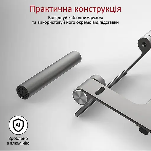 USB-хаб Promate на 9 портов (primebase-c.grey) - фото 5