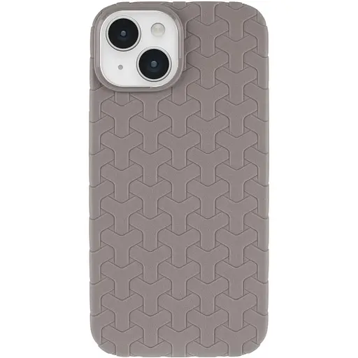 Чохол Epik TPU Weaving для Apple iPhone 15, 6.1 Grey - фото 2