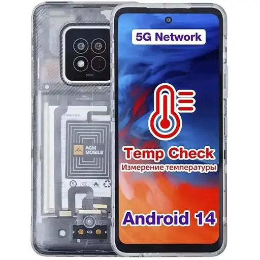 Смартфон AGM X6 8/128gb phantom