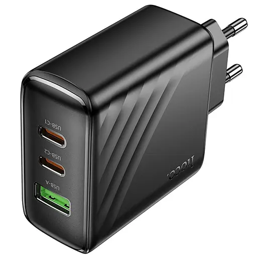 МЗП Hoco CS26A Article PD45W (1USB-A/2C) Black - фото 3