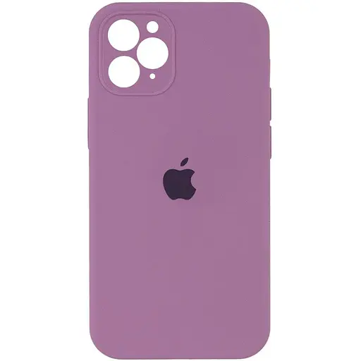 Чехол Epik Silicone Case Square Full Camera Protective AA для Apple iPhone 11 Pro Max 6.5 Лиловый/Lilac Pride