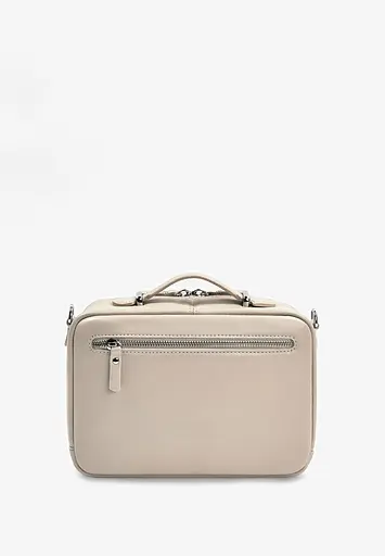 Жіноча шкіряна сумка Avenue світло-бежевий краст - фото 4