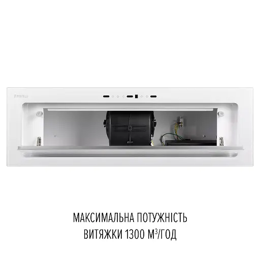 Вытяжка полновстраиваемая Perfelli Design Vision 9 Bianco Silenzio - фото 11