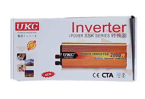 Преобразователь постоянного тока 2000 W UCK SSK-2000W AC/DC инвертор для автомобиля 12В-220 В - фото 4