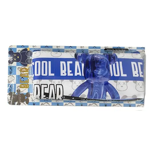 Пенал-косметичка Медведь модный, PVC, 1006-51 (в ассортименте)