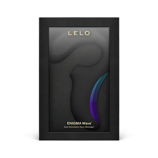 Вакуумний стимулятор клітора з вібрацією Lelo Enigma Wave чорний - фото 6
