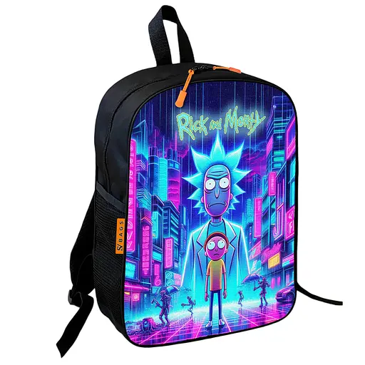 Рюкзак школьный детский Рик и Морти «Rick and Morty» 36х27 см для мальчика (01092)