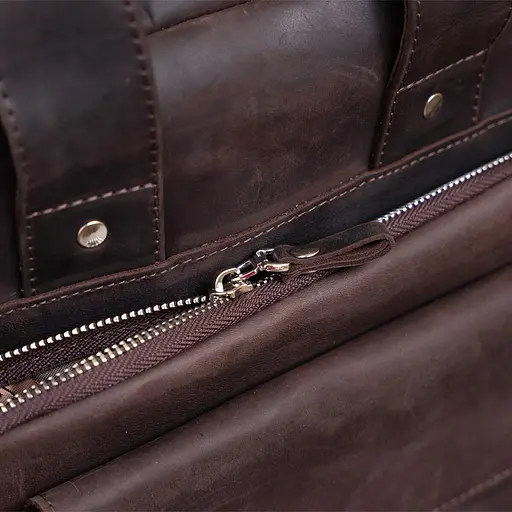 Чоловіча шкіряна сумка SHVIGEL 25х33х7 см sum0012894 - фото 9