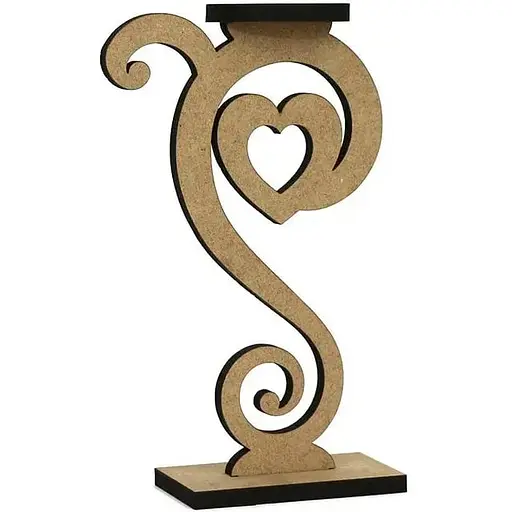 Подсвечник Rosa Talent Love МДФ 10.3х16.9х8 см