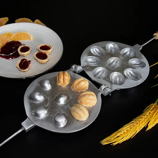 Форма для випічки великих горішків зі згущеним молоком (9 половинок великих горіхів), Ласунка 81679 - фото 6