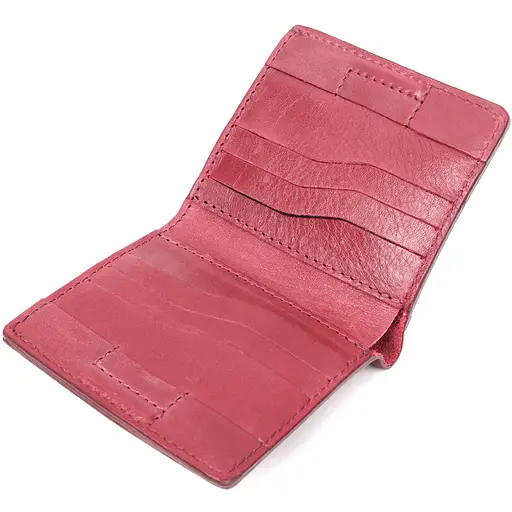 Кожаный женский кошелек Grande Pelle 9.7х10.2х1 см acs0027013 - фото 3