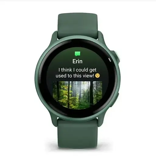Смарт-годинник Garmin Vivoactive 6 Metallic Jasper Green with Jasper Green Band (010-02985-02/42) - фото 2