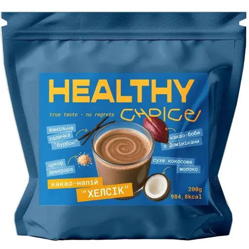 Какао-напій Healthy choice Хелсік 200 г