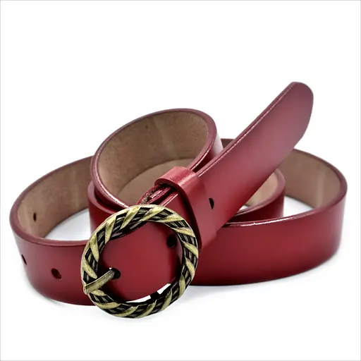 Ремінь шкіряний Weatro жіночий 105-115х3 см acs0013960 - фото 2