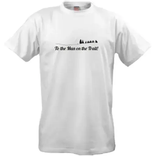 Футболка Fram To the Man on the Trail‼ XL Біла (1044-id_4555)