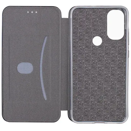 Шкіряний чохол-книжка Classy для Motorola Moto E40 Темно-синій - фото 4