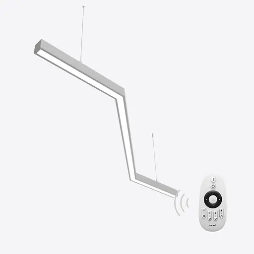 Керований світлодіодний світильник X-LED 80ВТ Зигзаг (1450*555*43) LSNZ-80d - фото 1