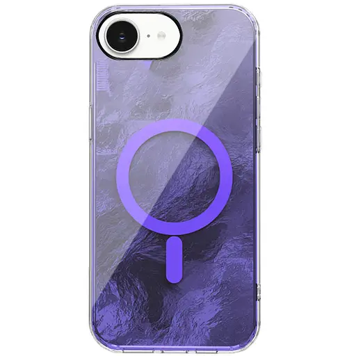 Чехол Epik TPU Shiny Mountain MagFit для Apple iPhone 16e 6.1 Purple