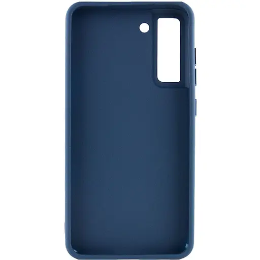 TPU чохол Bonbon Metal Style для Samsung Galaxy S23 Синій / Cosmos blue - фото 3