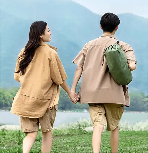 Надувне ліжко 8H Eight Hours Automatic Komori Green [106588] - фото 8