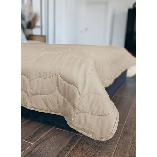 Покривало Sonex Tahiti двостороннє 240х220 см коричнево-бежеве (SO102521) - фото 7