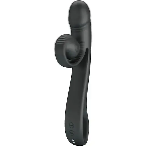 Вібратор Pretty Love Romance Beau Snail 23 см (чорний)