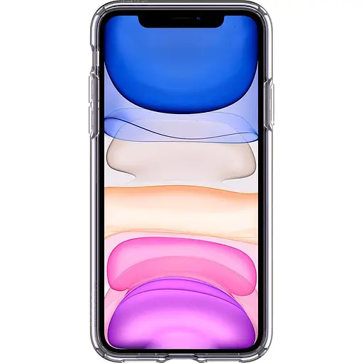 Прозрачный противоударный чехол Spigen Ultra Hybrid Crystal для iPhone 11 (6.1") Clear 076CS27185 - фото 4