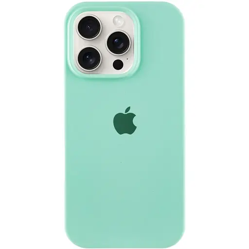 Чохол Epik Silicone Case Full Protective AA для Apple iPhone 16 Pro Max 6.9 Бірюзовий/Turquoise
