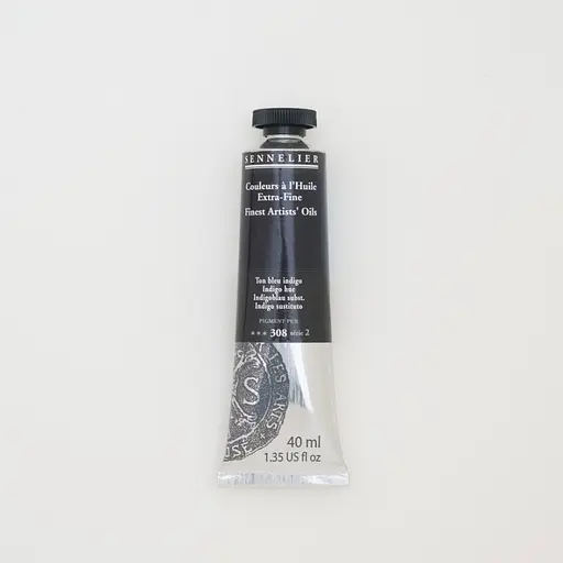 Олійна фарба Sennelier, 40 мл, професійна, S2, Індиго відтінок (Indigo hue)