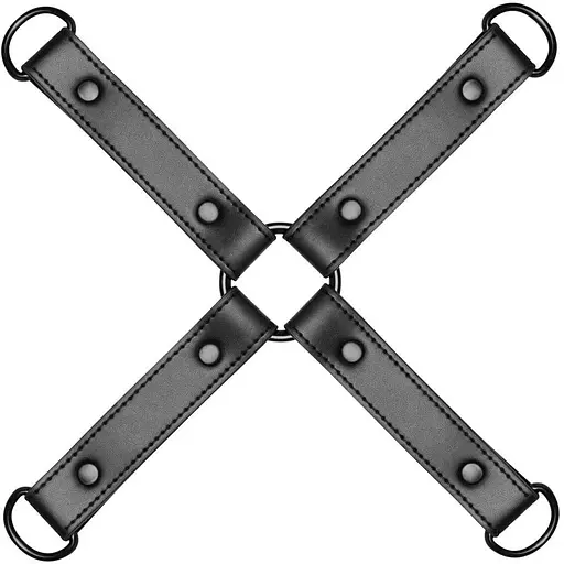 Крестовина Bedroom Fantasies Hogtie 4 - Way Restraint Cross - Black