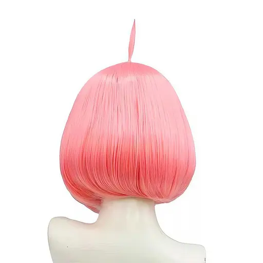 Тематична перука для косплею на основі манги Spy × Family 30 см Рожевий - фото 3