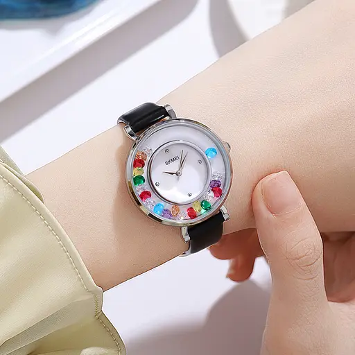 Наручний годинник жіночий 2041SI Silver Skmei acs0030364 - фото 3