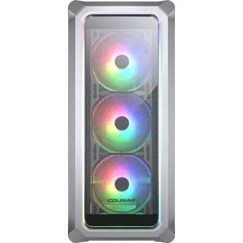 Корпус Cougar Archon 2 Mesh RGB білий, без БЖ, Mid Tower, ATX / Micro ATX / Mini ITX, 1xUSB 2.0, 2xUSB 3.0, 3x120 мм ARGB Fan, - фото 1