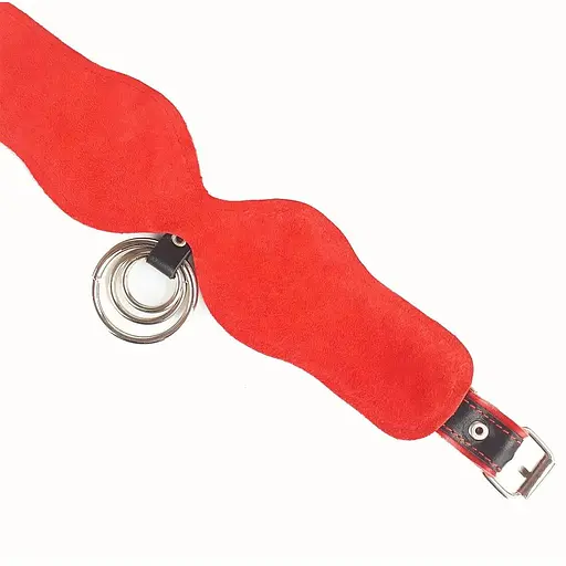 Ошейник из натуральной кожи Art of Sex - Collar Butterfly - фото 5