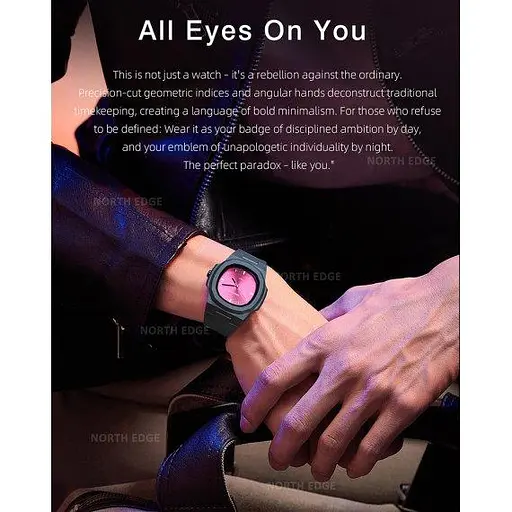 Часы мужские наручные водостойкие North Edge Volt 5 Bar - фото 7