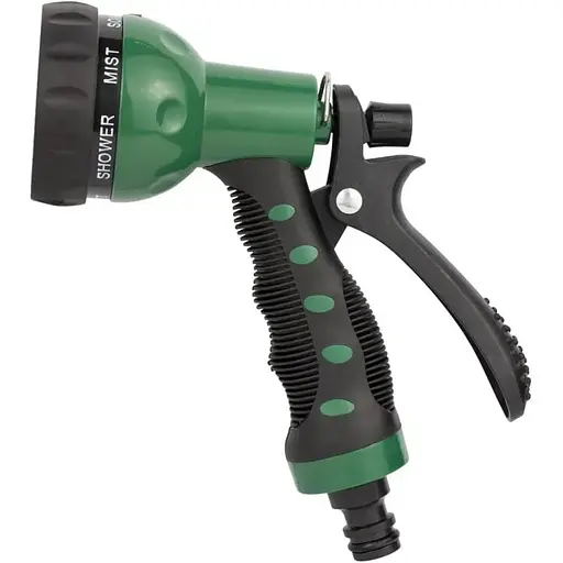 Набір поливальний Grad шланг спіральний 30 м + пістолет-розпилювач 7-ми режимний (5019085) - фото 1