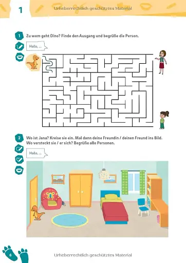 Jana und Dino. Arbeitsbuch 1 - фото 6