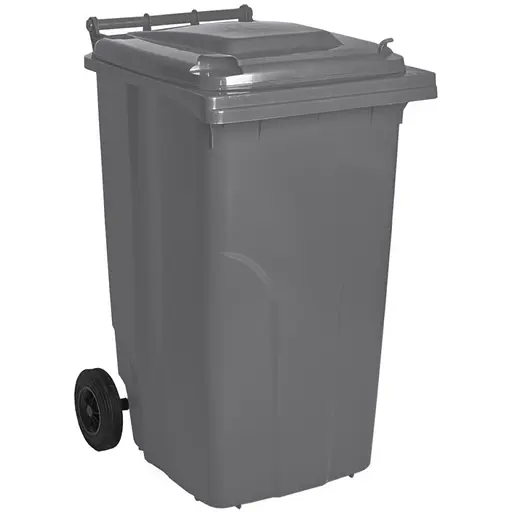 Бак Алеана на колесах 240 л сірий (00-00020288)