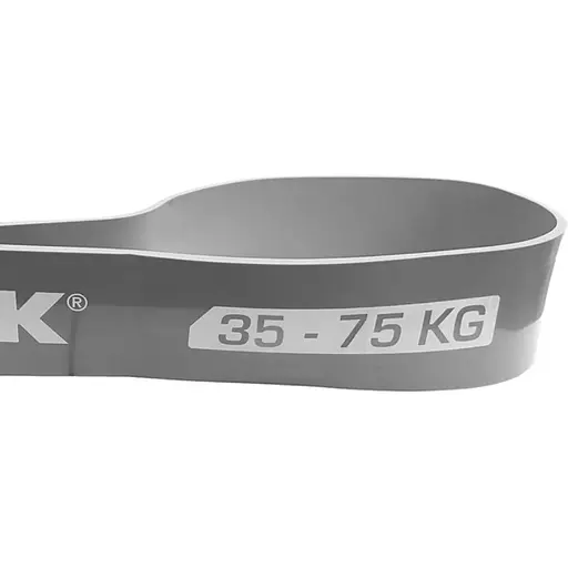 Резинка для фитнеса York Fitness 35-75кг - 2080x85x4,5 мм, серый - фото 6