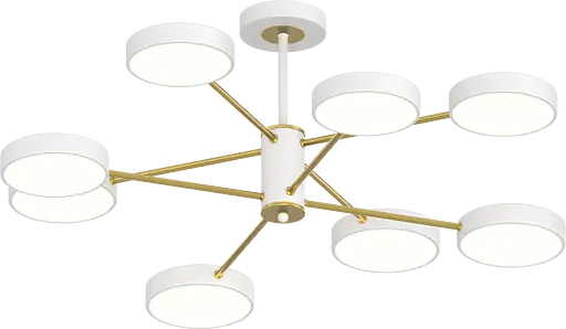 Потолочный светильник XI3339-8 белый+медь