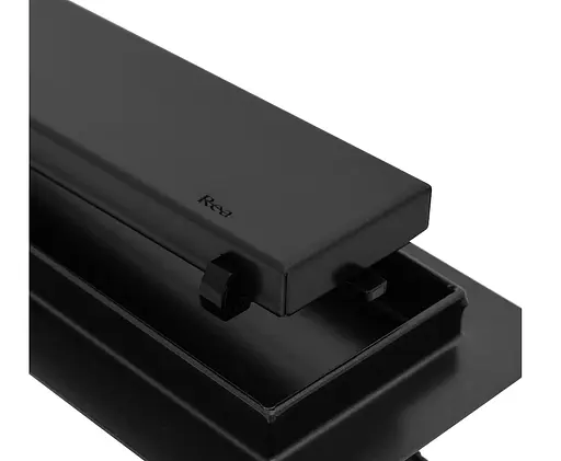 Душовий канал Rea Neo Pro 2в1 black 50 см REA-G0999 - фото 9